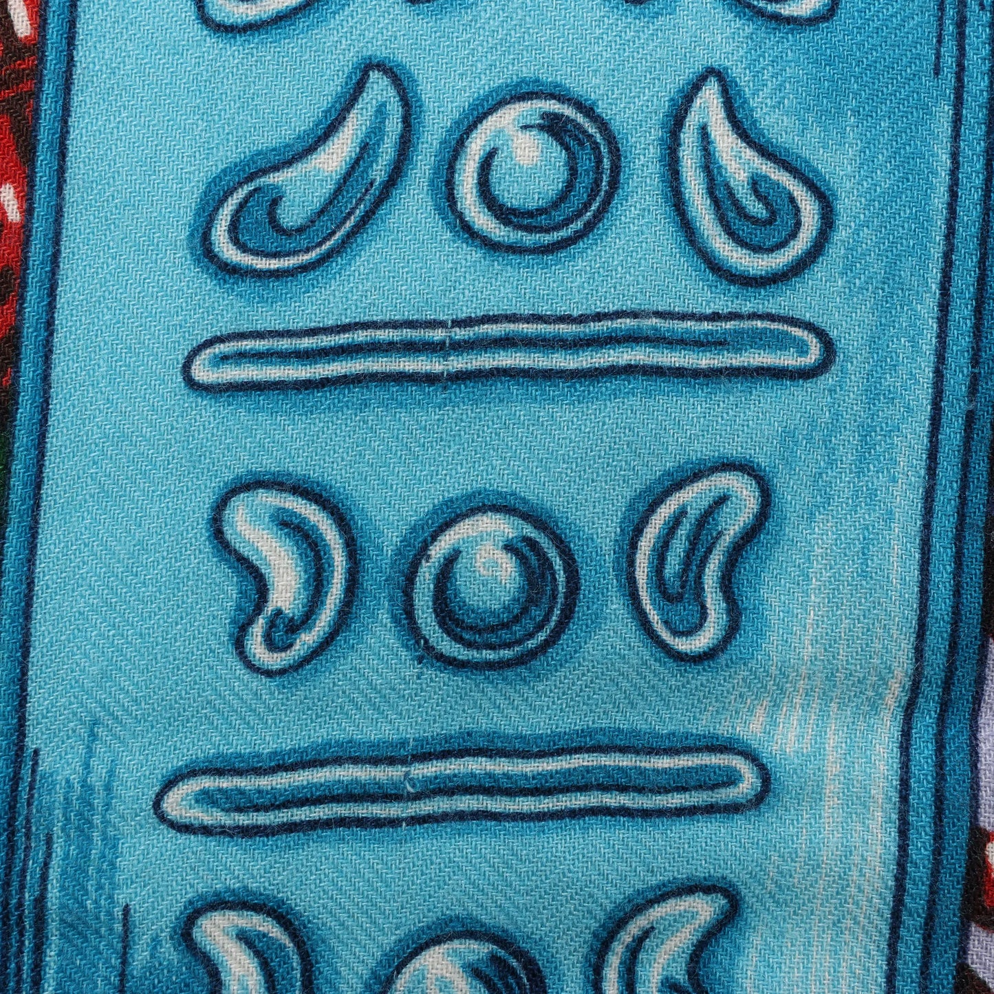 Hermès Carré Géant Schal „ETRIERS“ aus Kaschmir und Seide in Marineblau