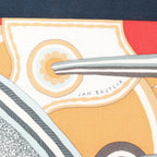Hermès Carré Geant "La Selle Imaginaire" Cashemere & Silk Scarf in Red