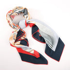 Hermès Carré Geant "La Selle Imaginaire" Cashemere & Silk Scarf in Red