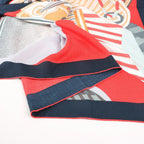 Hermès Carré Geant "La Selle Imaginaire" Cashemere & Silk Scarf in Red