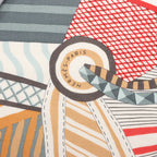 Hermès Carré Geant "La Selle Imaginaire" Cashemere & Silk Scarf in Red