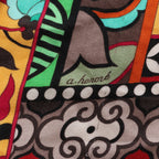 Hermès Carré Géant "La Femme aux Semelles de Vent" Cashmere & Silk Scarf in Pink