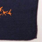 Hermès Carré Géant "Robe Legere" Cashmere x Silk handkerchief in Navy Blue