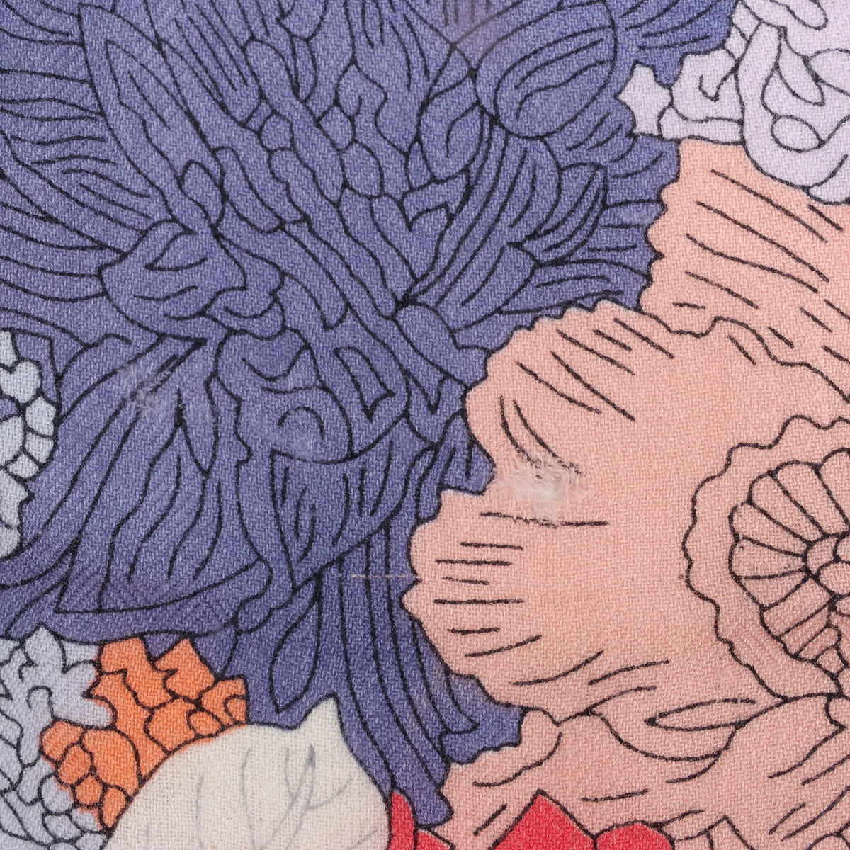 Hermès Carré Géant "Robe Legere" Cashmere x Silk handkerchief in Navy Blue