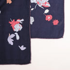 Hermès Carré Géant "Robe Legere" Cashmere x Silk handkerchief in Navy Blue