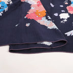Hermès Carré Géant "Robe Legere" Cashmere x Silk handkerchief in Navy Blue