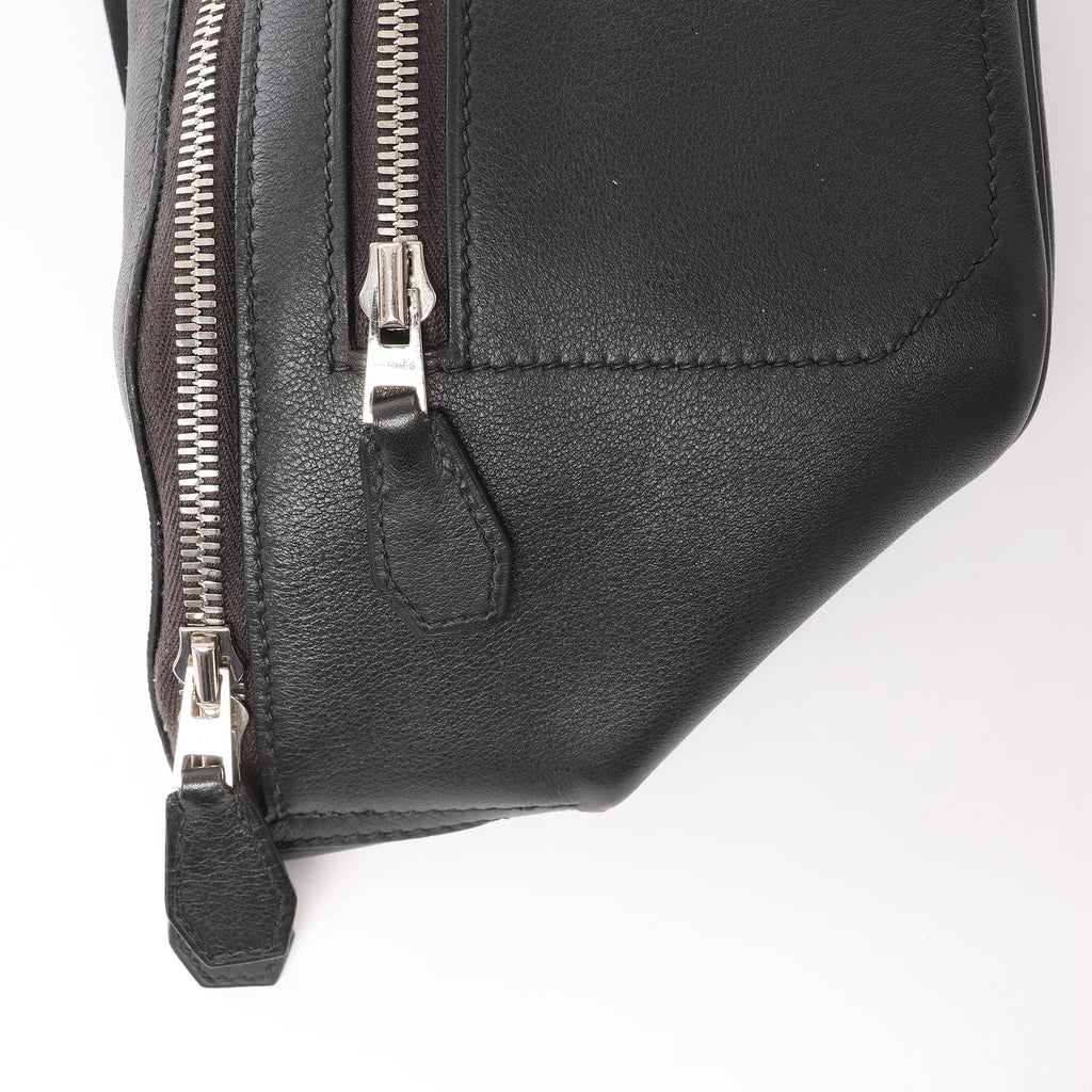 Hermès Cityslide Cross PM Taurillon Cristobal Belt Bag in Black C: 2018