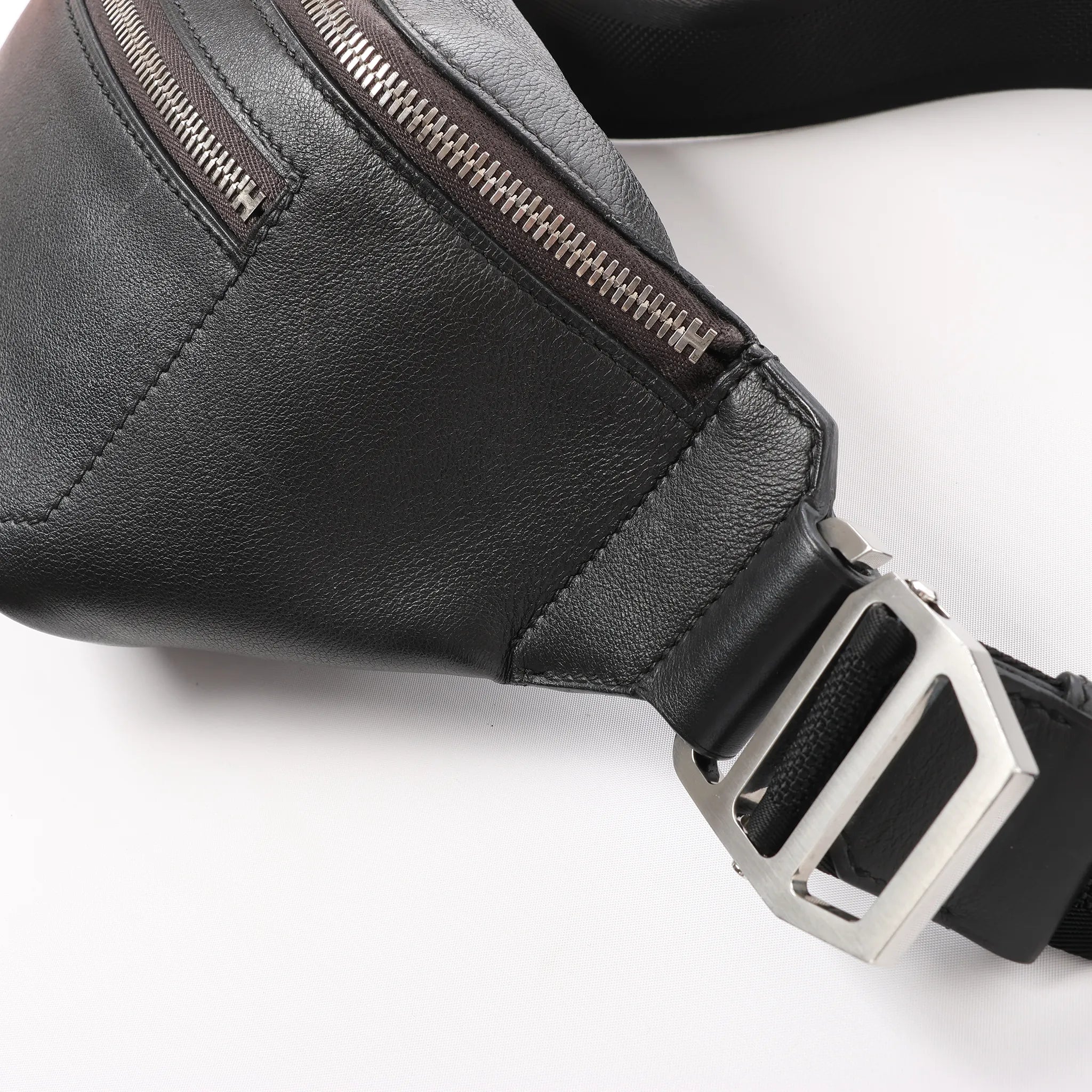 Hermès Cityslide Cross PM Taurillon Cristobal Belt Bag in Black C: 2018