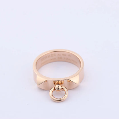 Hermes Collier de Chien Ring 750(PG) 6.5g 50 21AK270306