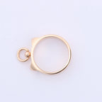 Hermes Collier de Chien Ring 750(PG) 6.5g 50 21AK270306