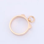Hermes Collier de Chien Ring 750(PG) 6.5g 50 21AK270306