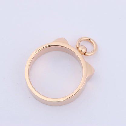 Hermes Collier de Chien Ring 750(PG) 6.5g 50 21AK270306