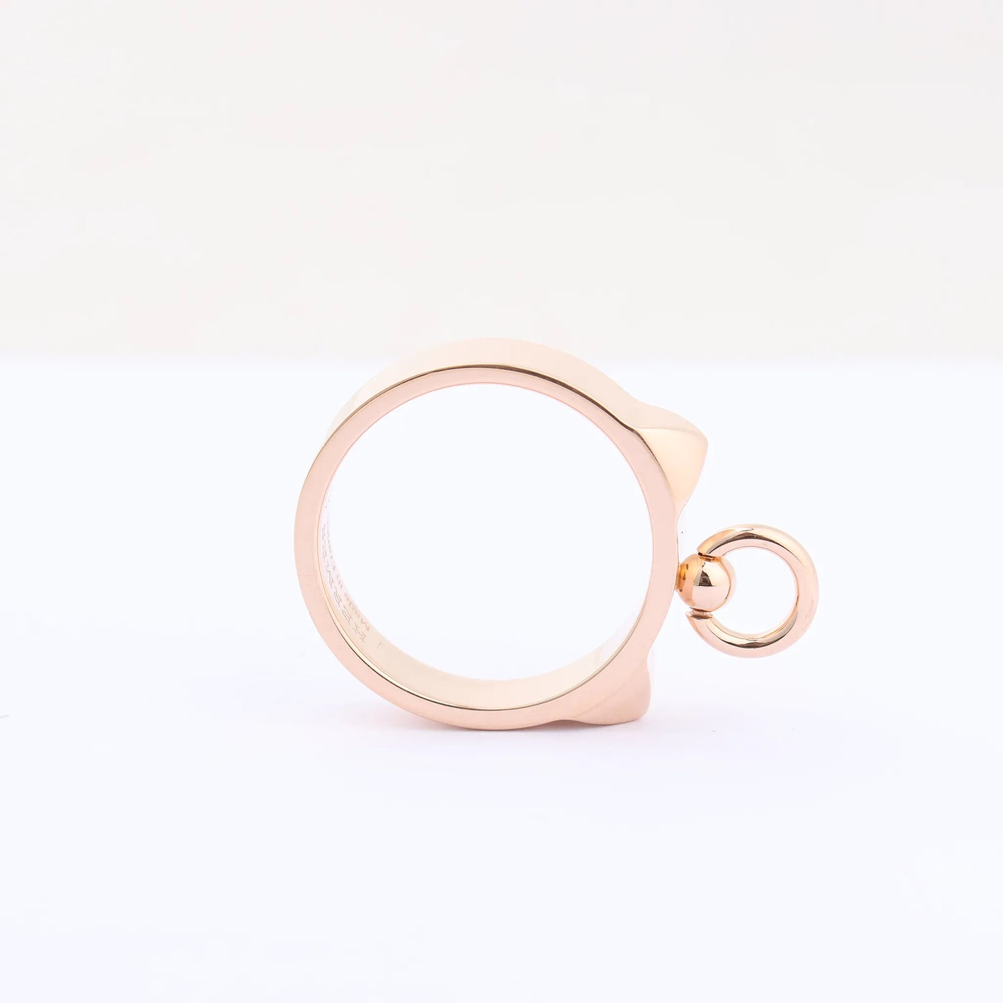 Hermes Collier de Chien Ring 750(PG) 6.5g 50 21AK270306