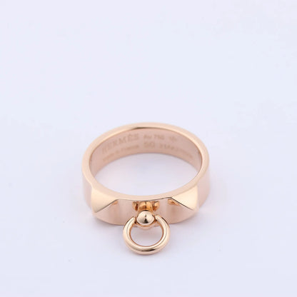 Hermes Collier de Chien Ring 750(PG) 6.5g 50 21AK270306