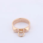 Hermes Collier de Chien Ring 750(PG) 6.5g 50 21AK270306
