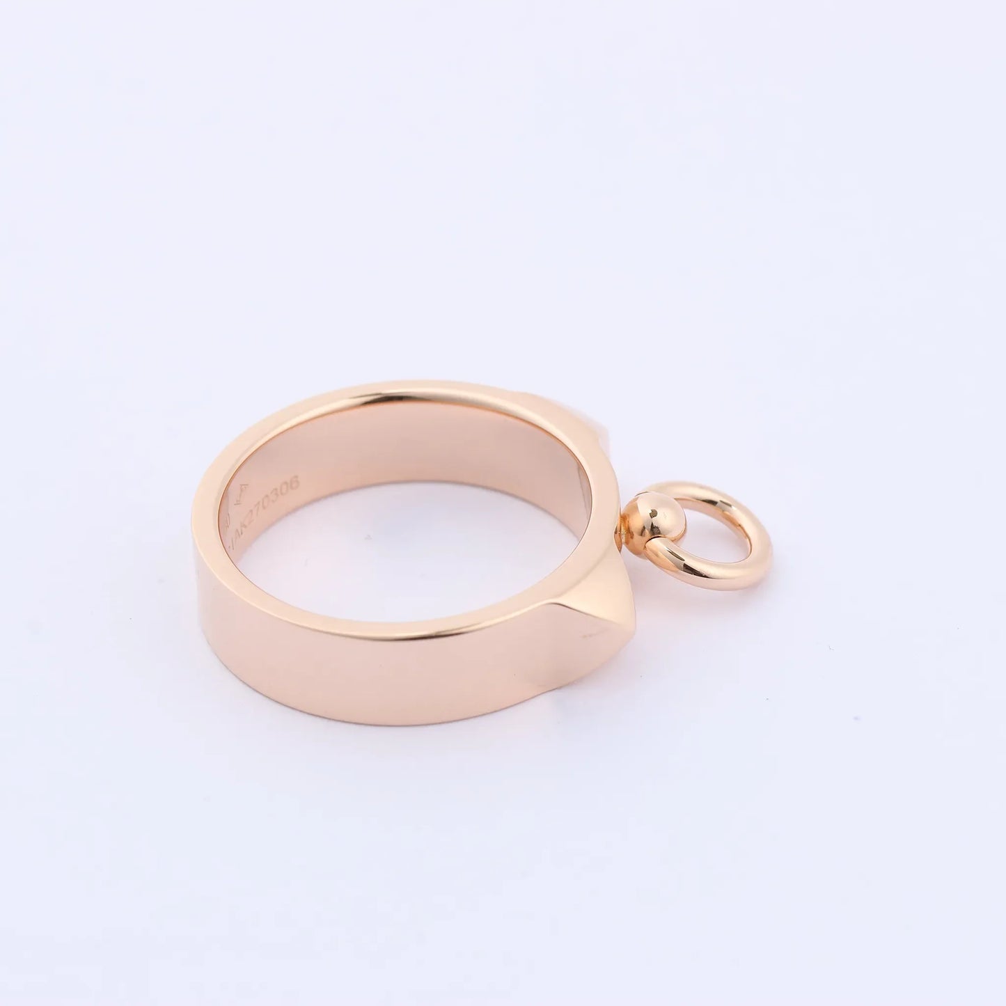 Hermes Collier de Chien Ring 750(PG) 6.5g 50 21AK270306