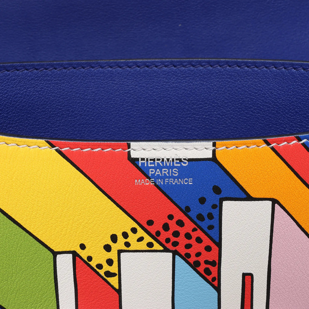 Hermes Constance 3 24 On A Summer Day Veau Swift Leather Crossbody Bag in Multicolor A:2017