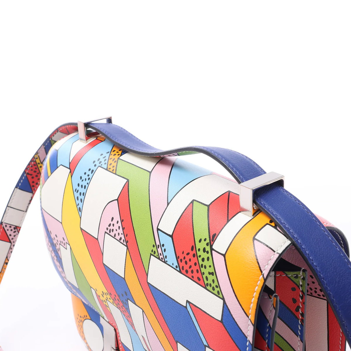 Hermes Constance 3 24 On A Summer Day Veau Swift Leather Crossbody Bag in Multicolor A:2017
