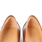 HERMES Constance Leather Loafer in Brown, Size 36 EU