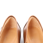 HERMES Constance Leather Loafer in Brown, Size 36 EU