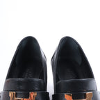 Mocasín HERMES Constance de Cuero en Marrón, Talla 36 UE