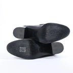 Mocasín HERMES Constance de Cuero en Marrón, Talla 36 UE