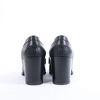 Mocasín HERMES Constance de Cuero en Marrón, Talla 36 UE