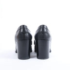 Hermès Dauphin 70 Leather Loafers 38 Ladies' in Black Constance 231041Z