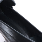 Hermès Dauphin 70 Leather Loafers 38 Ladies' in Black Constance 231041Z