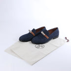 Mocasín de piel Kelly de HERMES en marrón, talla 37 UE