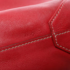 Bolso de hombro HERMES Double Sense 28 Veau Swift en Sanguine x Rose Jaipur □R: 2014