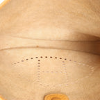 Hermes Evelyn GM Taurillon Clemence Shoulder Bag in Camel Brown
