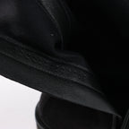 Hermès Florence Suede Boots in Black 222045Z, Size EU 37