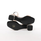 HERMES Glam Chaîne d'Ancre Suede Sandals in Beige, Size 37 EU