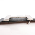 Hermès H Belt T:2015 Belt 90 Leather in Black