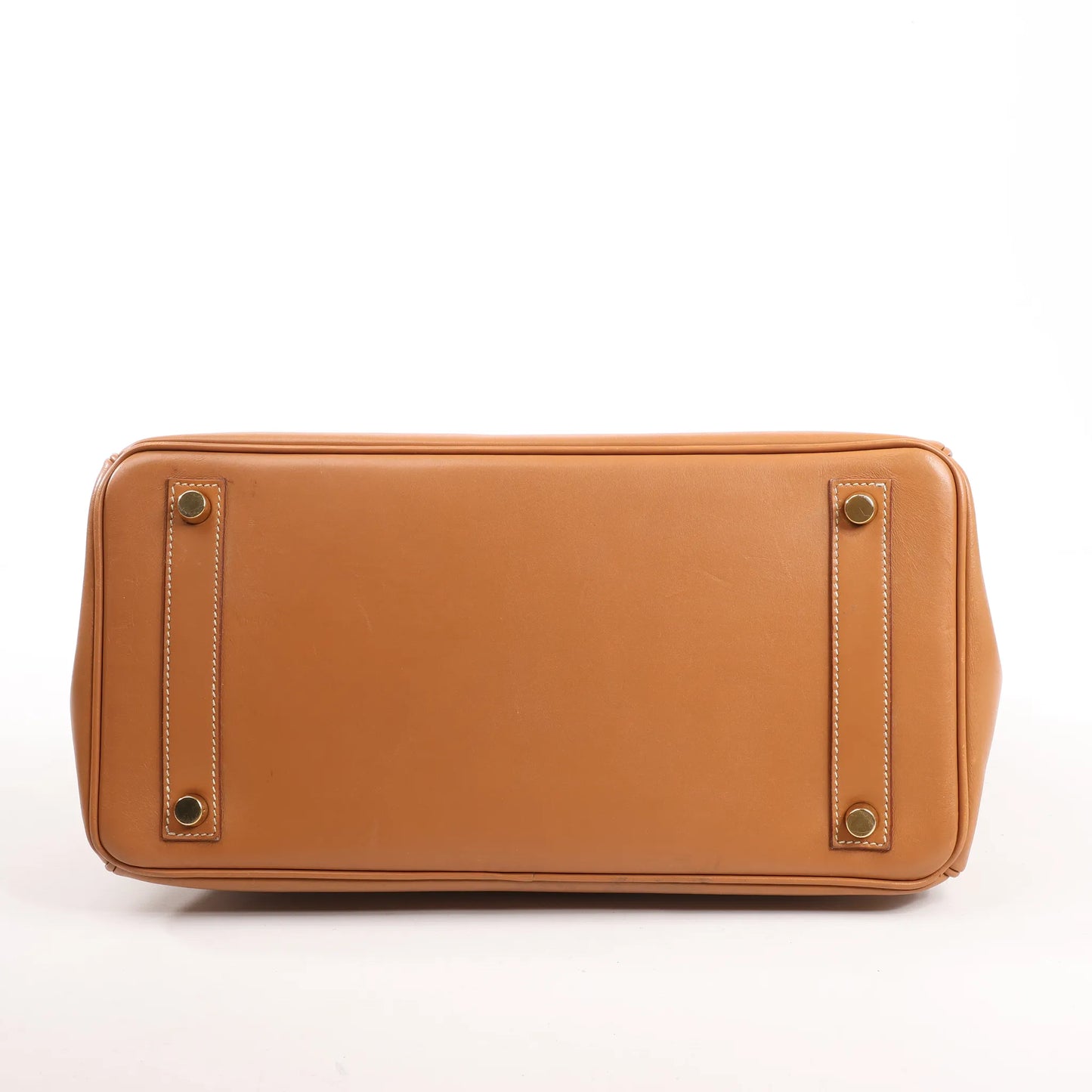 HERMES Haut A Courroies 32 Vache Handbag in Brown ○Y:1995