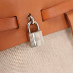 HERMES Victoria 43 Taurillon Clemence Herrajes de metal dorado en Rouge H □D: 2000