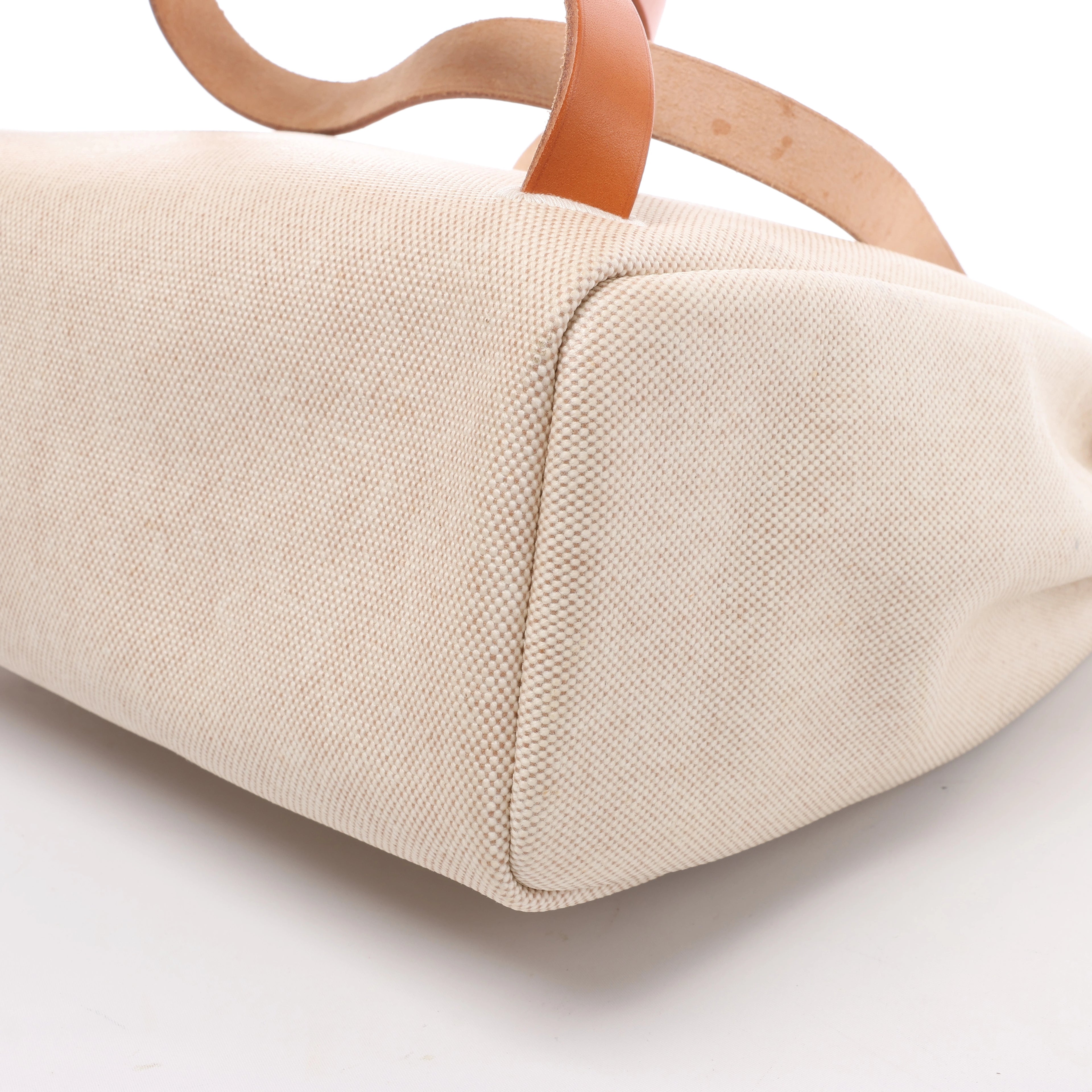 Hermès Herbag Ado PM Twirl Ash x Vash Hunter Backpack in Beige×Brown □B: 1998