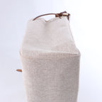 Hermès Herbag GM Twirl Ash x Vash Hunter Shoulder Bag in Beige x Brown □F: 2002