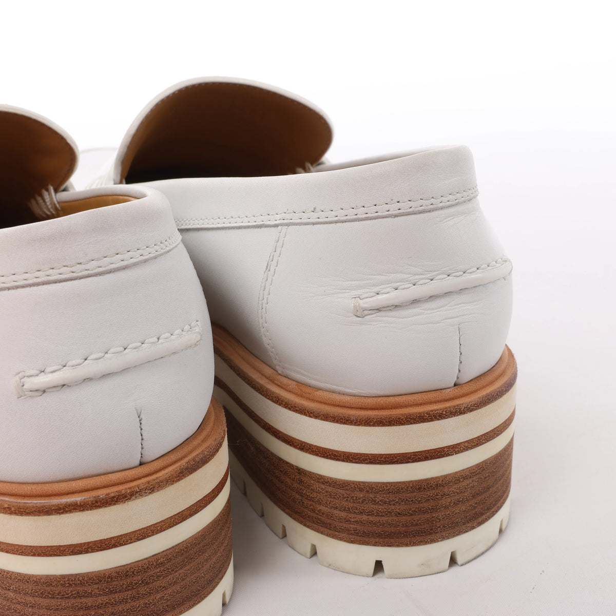 Mocasín de piel Kelly de HERMES en marrón, talla 37 UE