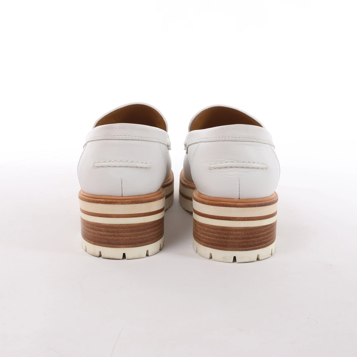 Mocasín de piel Kelly de HERMES en marrón, talla 37 UE