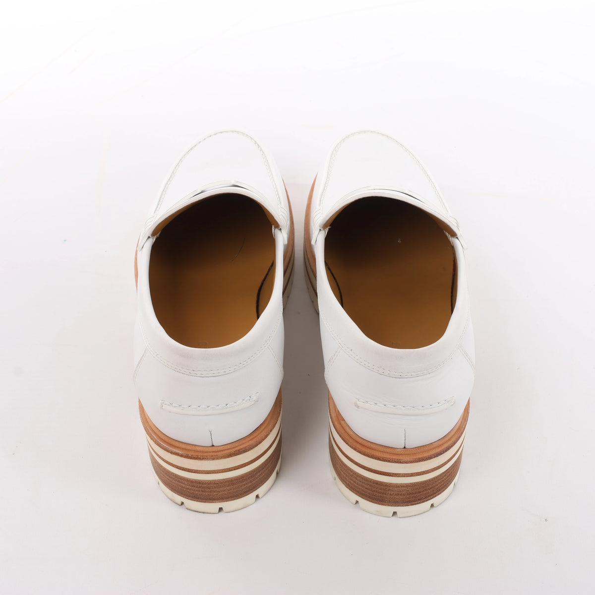 Mocasín de piel Kelly de HERMES en marrón, talla 37 UE