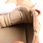 Mocasín Hermès Royal de ante beige, talla 38,5 EU