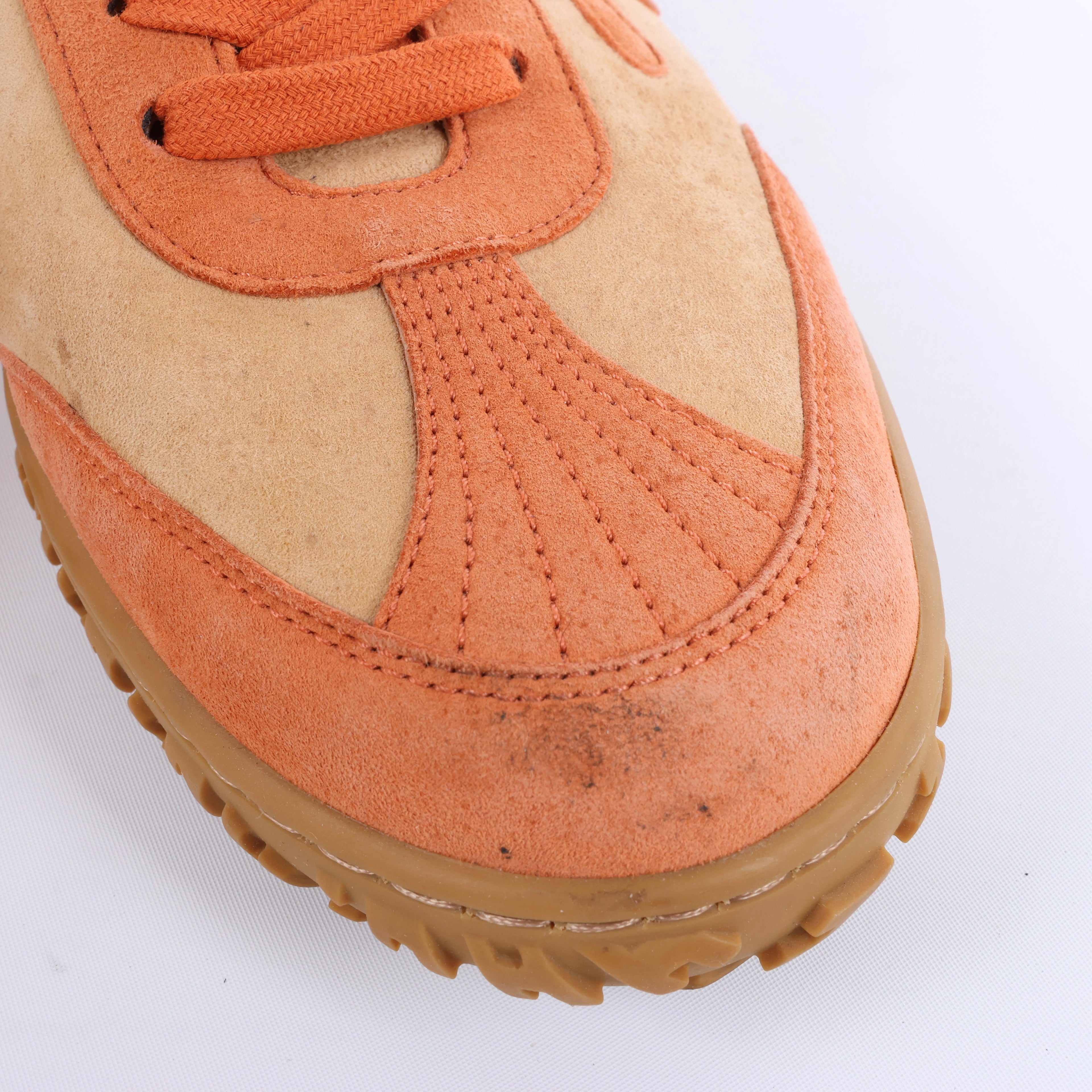 Mocasín Hermès Royal de ante beige, talla 38,5 EU