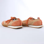 Mocasín Hermès Royal de ante beige, talla 38,5 EU
