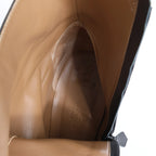 Hermès Juez Black Leather Ankle Boots EU 38