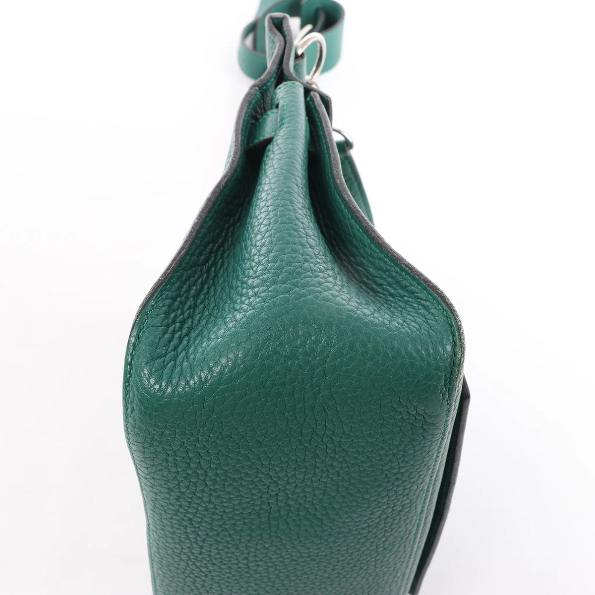 Hermes Jypsiere 28 Taurillon Clémence Crossbody Bag in Green □Q 2013