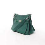 Hermes Jypsiere 28 Taurillon Clémence Crossbody Bag in Green □Q 2013