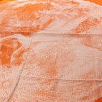 Hermès Carré 140 "CLAIR DE LUNE" Cashmere x Silk handkerchief in Orange