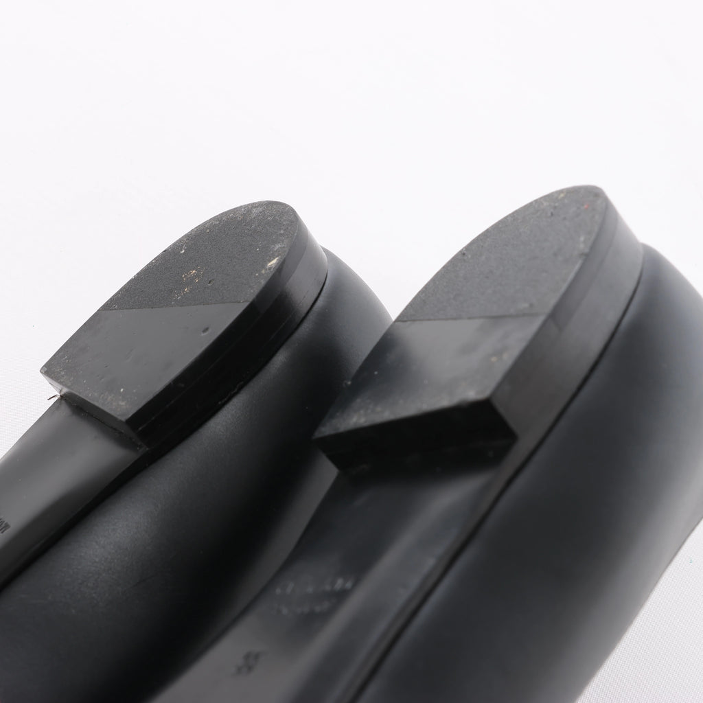 Hermès Kelly 25SS Leather Ballet Flat in Black 251002Z, Size EU 36